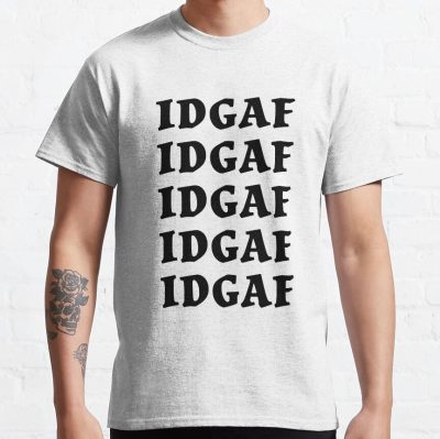 Sadie Crowell Sadie Crowell Idgaf Neon Green T-Shirt Official Sadie-Crowell Merch