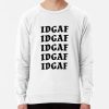 Sadie Crowell Sadie Crowell Idgaf Neon Green Sweatshirt Official Sadie-Crowell Merch