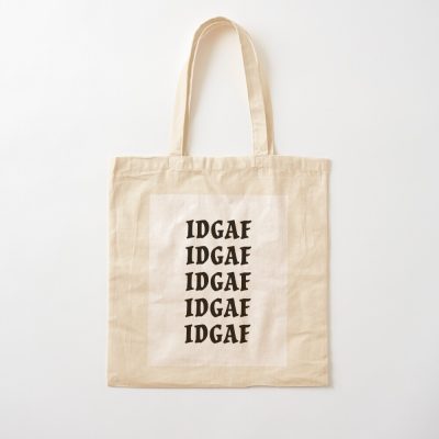 Sadie Crowell Sadie Crowell Idgaf Neon Green Tote Bag Official Sadie-Crowell Merch