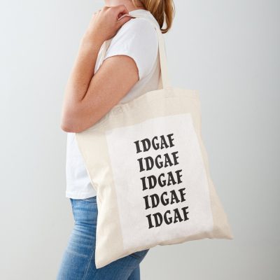 Sadie Crowell Sadie Crowell Idgaf Neon Green Tote Bag Official Sadie-Crowell Merch