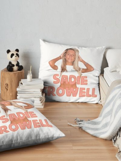 Sadie Crowell Throw Pillow Official Sadie-Crowell Merch