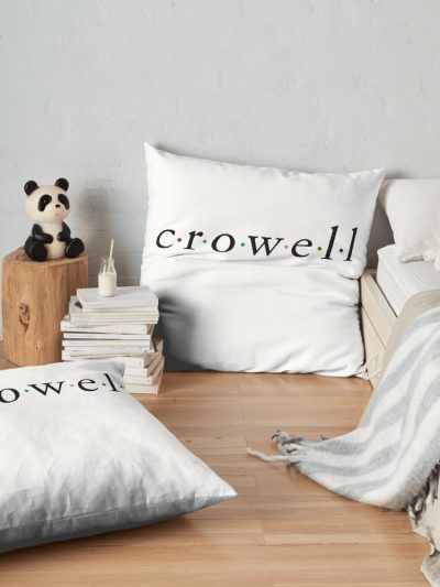 Crowell Tiktok Sticker Throw Pillow Official Sadie-Crowell Merch