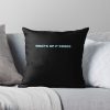 Sadie Crowell Merch Sadie Crowell What'S Up Throw Pillow Official Sadie-Crowell Merch