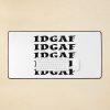 Sadie Crowell Sadie Crowell Idgaf Neon Green Mouse Pad Official Sadie-Crowell Merch