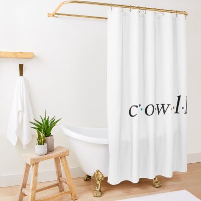 Crowell Tiktok Sticker Shower Curtain Official Sadie-Crowell Merch