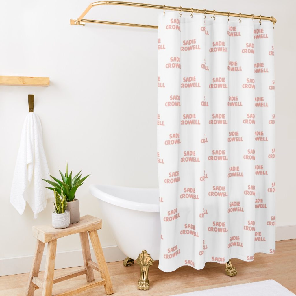 Sadie Crowell Merch Sadie Crowell Shower Curtain Official Sadie-Crowell Merch