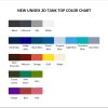 tank top color chart - Sadie Crowell Shop