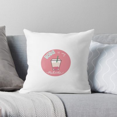 Boba Sadie Crowell Throw Pillow